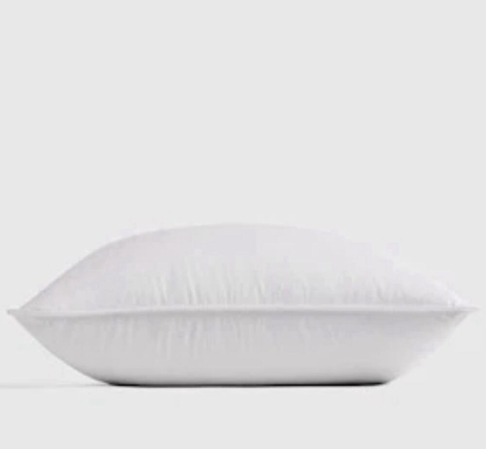 NWT Quince Luxe Goose Down Pillow KING Size Medium/Firm 750 Fill White ~T~ $234